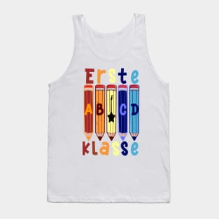 1. Klasse Rockgitarre Schulbeginn T shirt Tank Top